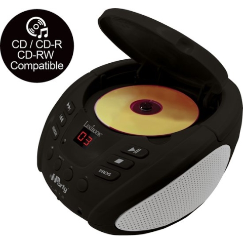 LEXIBOOK - iParty Bluetooth Light CD-speler - USB
