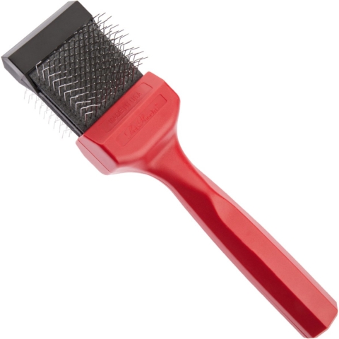Les Poochs borstel rood enkel