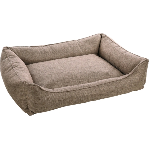 Flamingo Gini - Mand Honden - Mand Gini Rechthoekig+rits Taupe 100x80x25cm - 1st