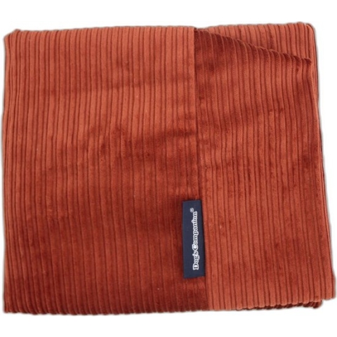 Dog's Companion - Losse hoes brique double ribcord voor Hondenkussen / Hondenbed - XL - 140x95cm