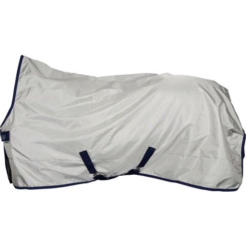 Bucas Deken Power Turnout Extra High Neck 300gr Zilver - 185