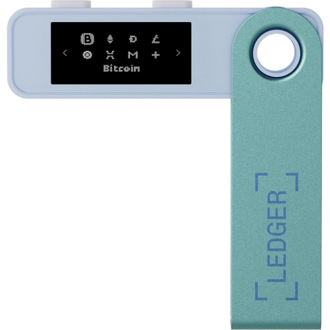Ledger Nano S Plus - Hardware Wallet - het perfecte instapmodel voor het veilig beheren van al je crypto (Bitcoin) en NFT's - Pastel Green
