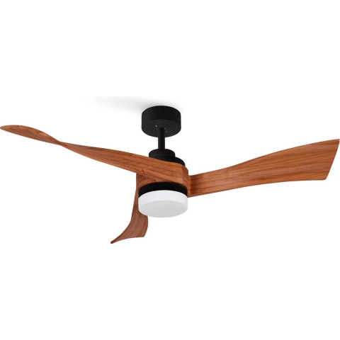 CREATE WINDLIGHT CURVE DC - Plafondventilator 40W Silent Ø132 cm- 6 snelheden - Timer