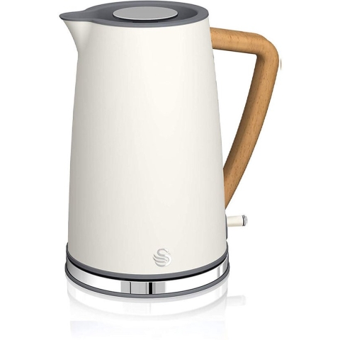 Swan - Nordic waterkoker 1.7 liter - 3000 Watt - wit