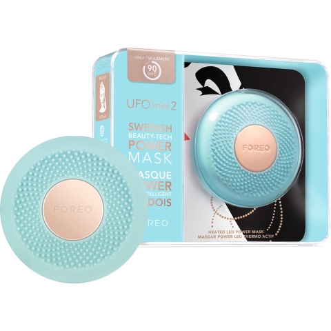 FOREO UFO™ mini 2 Power led gezichtsbehandeling en huidverjongingsapparaat voor elk huidtype [Mint]