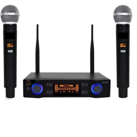 Happyment Karaoke Set Voor Volwassenen - Karaoke Set - Karaoke Set Met 2 Microfoons - Draadloos - Karaoke Microfoon - Karaoke Machine