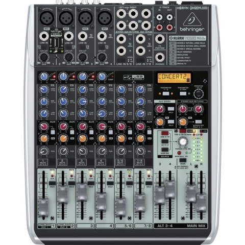 Behringer XENYX QX1204USB  - Analoge mixer