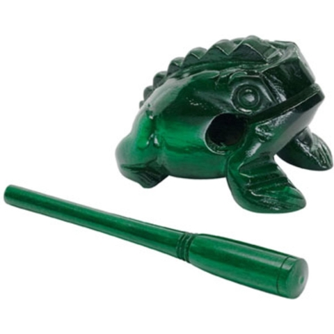 Meinl Guirofrog NINO513GR, small, green - Guiro