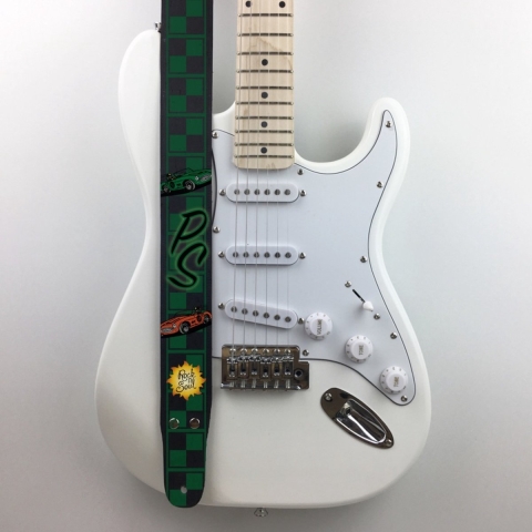 Rock 'n Soul PS5 Cork Black - Gitaarband - Met eigen unieke print