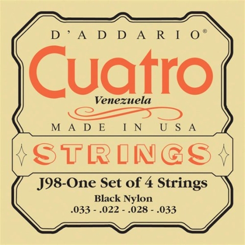D'Addario J98 Cuatro-Venezuela Strings