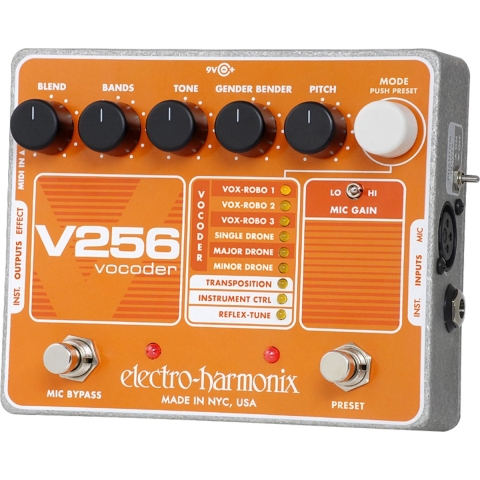 Electro Harmonix V256 Vocoder with Reflex-Tune - Effect-unit voor gitaren