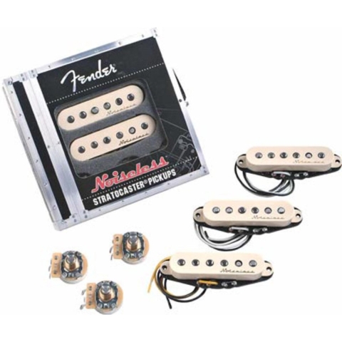 Fender Vintage Noiseless Stratocaster Pickups Aged White