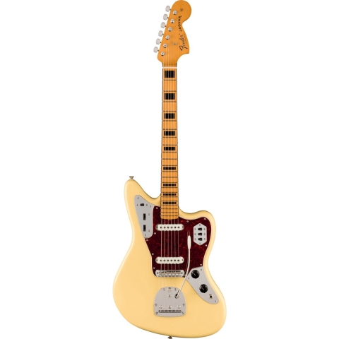 Fender Vintera II '70s Jaguar MN Vintage White - Elektrische gitaar