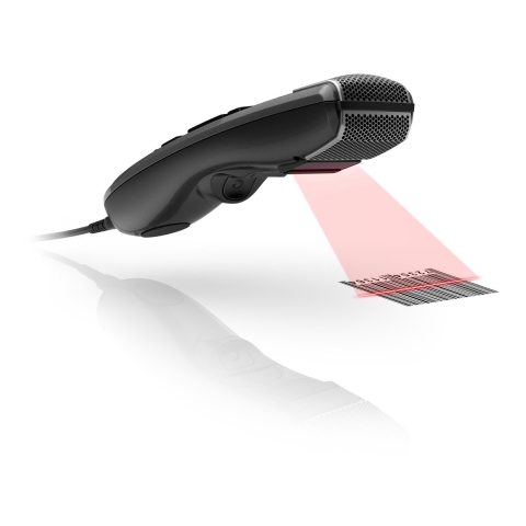 Philips SpeechMike Premium LFH3600 - Dicteermicrofoon - Mouse-track-ball - Streepjescodescanner - Druktoetsen - Antibacteriele behuizing - USB A kabel - Metallic