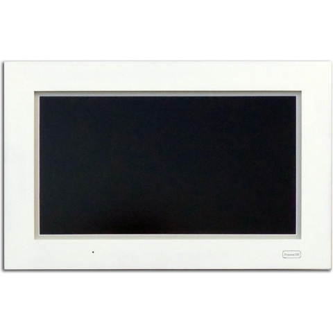 FrameXX Home240 (witte lijst) - luxe digitale fotolijst met wifi - 24 inch