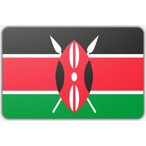 Vlag Kenia - 200 x 300 cm - Polyester