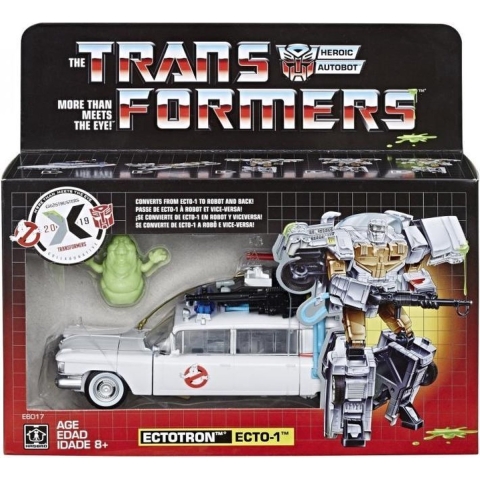 Transformers Ghostbusters Ecto1 Ectotron (17 cm)