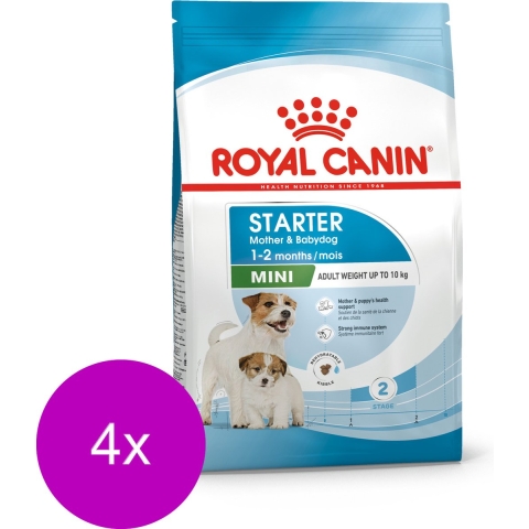 Royal Canin Mini Starter Mother & Babydog - Puppy-Hondenvoer - 4 x 4 kg