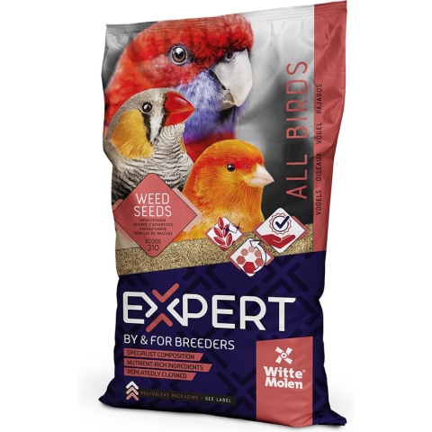 Witte Molen - Binnenvogelvoer - Vogel - Expert Kiemzaden Kanaries 20kg - 1st