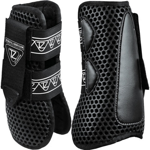 Equilibrium Tri-Zone Open Fronted Peesbeschermers - maat M - black