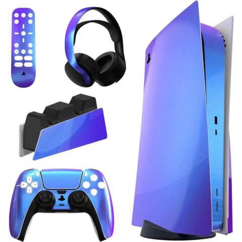 DiverseGoods Skin Decal Geschikt voor PS5 Controller, Sticker Vinyl Decal voor PS5 Disc Edition