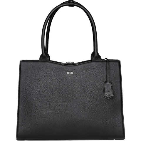 Socha leren laptoptas voor vrouwen - Geschikt voor 15.6 inch laptops