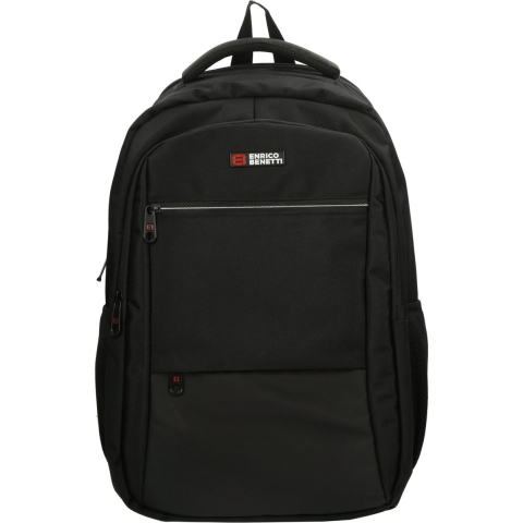 Enrico Benetti Zürich laptop rugzak 15 inch - 62140 - Zwart