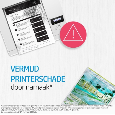 HP 305X - Tonercartridge / Zwart / 2 Pack