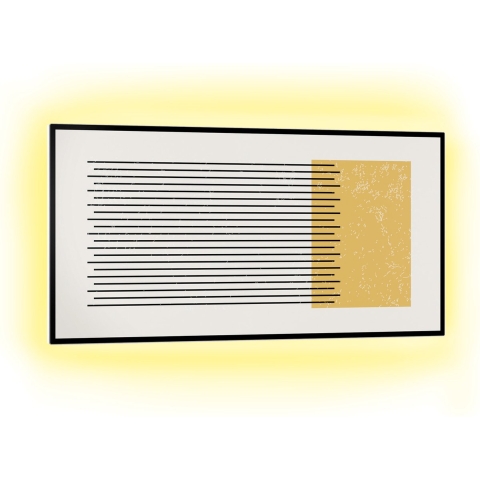 Mojave 1000 smart 2-in-1 verwarming infrarood convector 120x60 cm 1000 W RGB-licht