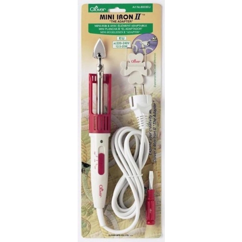 Clover Mini Iron II "The Adapter" mini strijkijzer