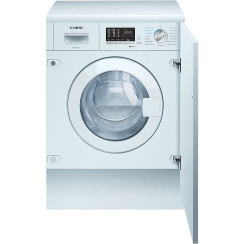 Inbouw, 7/4 kg, 1355 RPM, 72 dB, LED-display, waterPlus, E/E