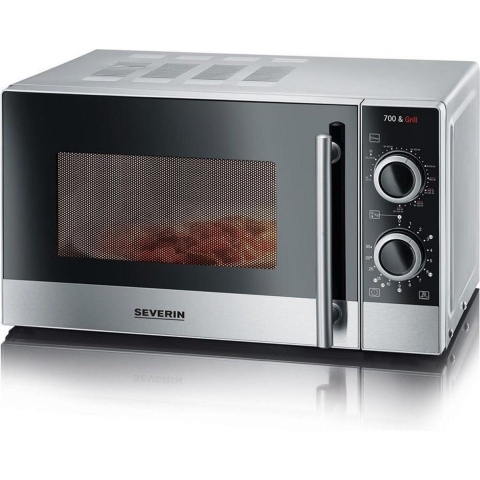 Severin MW 7874 - Magnetron - zilver/RVS