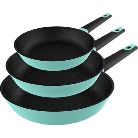 Potten en pannen Polka Experience 18-22-26 Bucket Set Shark Cecotec