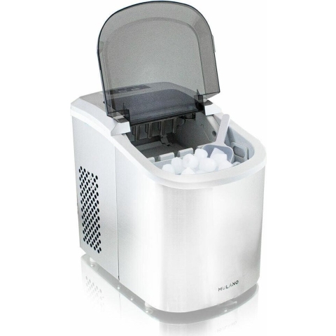 Edelstalen ijsblokjesmachine - 120 Watt - Zilver