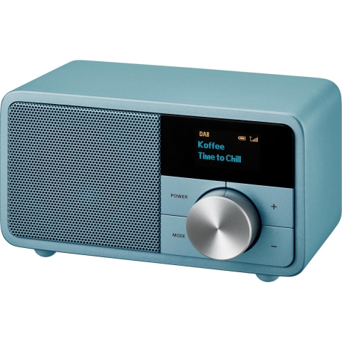 Sangean DDR-7 Tafelradio met DAB+ en FM - Sleep Timer en Bluetooth functie - Blauw