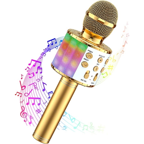 kinder microfoon / microfoon voor kinderen, speelgoed voor jongens en meisjes vanaf 4 jaar, thuis, feest, karaoke, dynamische microfoons