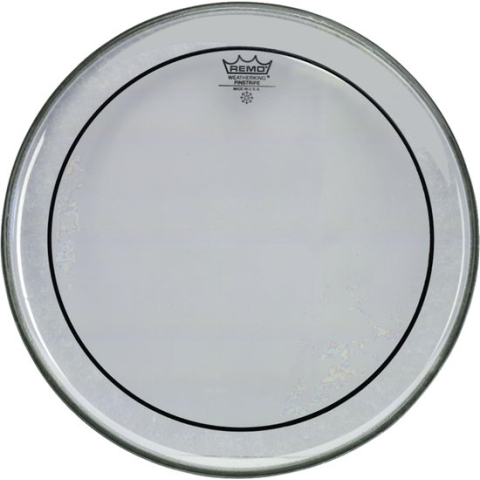 Remo PS-0306-00 Pinstripe Clear 6" tomvel
