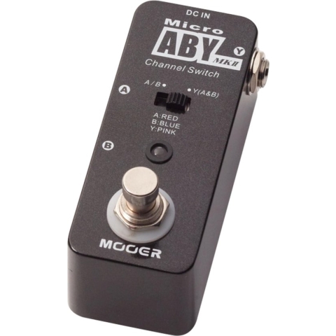 Mooer Audio Micro ABY MK II - A/B/Y Box gitaareffect