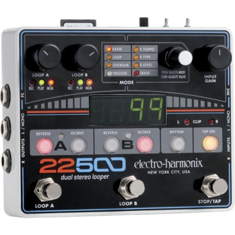 Electro Harmonix 22500 Dual Stereo Looper - Effect-unit voor gitaren