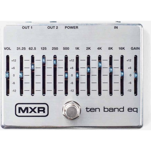 MXR M108S 10 Band EQ - Grafische EQ - Wit