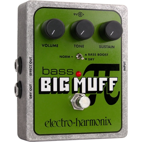 Electro Harmonix Bass Big Muff bas distortion/fuzz/overdrive pedaal
