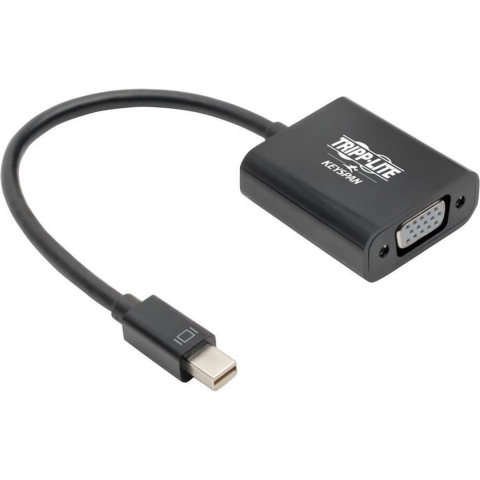 Tripp Lite P137-06N-VGAV2B video kabel adapter Mini DisplayPort VGA (D-Sub) Zwart