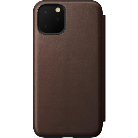Nomad Rugged Folio case voor iPhone 11 Pro - Rustic Brown / Bruin