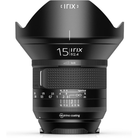 Irix Firefly, 15mm f/2.4 SLR Ultra-wide lens Black