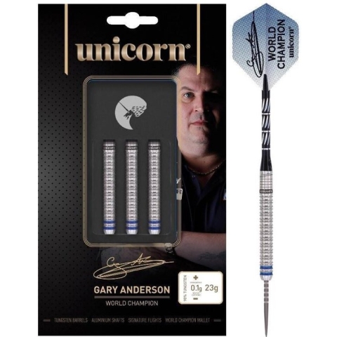 Unicorn Gary Anderson W.C. Phase 3 90% - Dartpijlen - 23 Gram