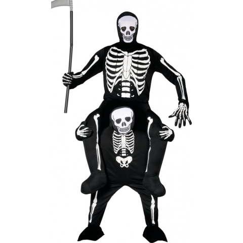 Fiestas Guirca - Volwassene Carry Me: Let Me Go Skeleton - maat L