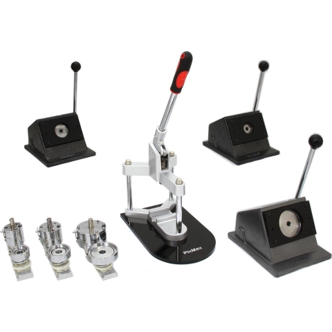 PixMax Buttonmachine - Buttonpers & Snijder set 25, 37 en 58mm