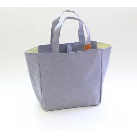 Cohana Washi Haaktas - Breitas - Handwerktas - Opbergtas handgeverfd 22x22x12cm geel