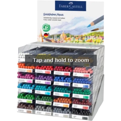 Faber Castell Aquarelpotlood Faber Castell Goldfaber display 288 st. 24 kleuren