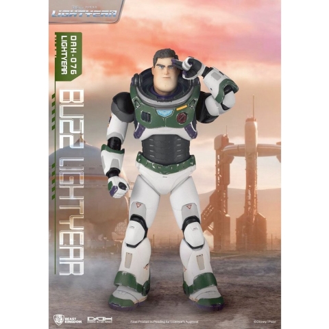Beast Kingdom Toys Lightyear - 1/9 Buzz Lightyear Alpha Suit 21 cm Dynamic 8ction Heroes Actiefiguur - Multicolours